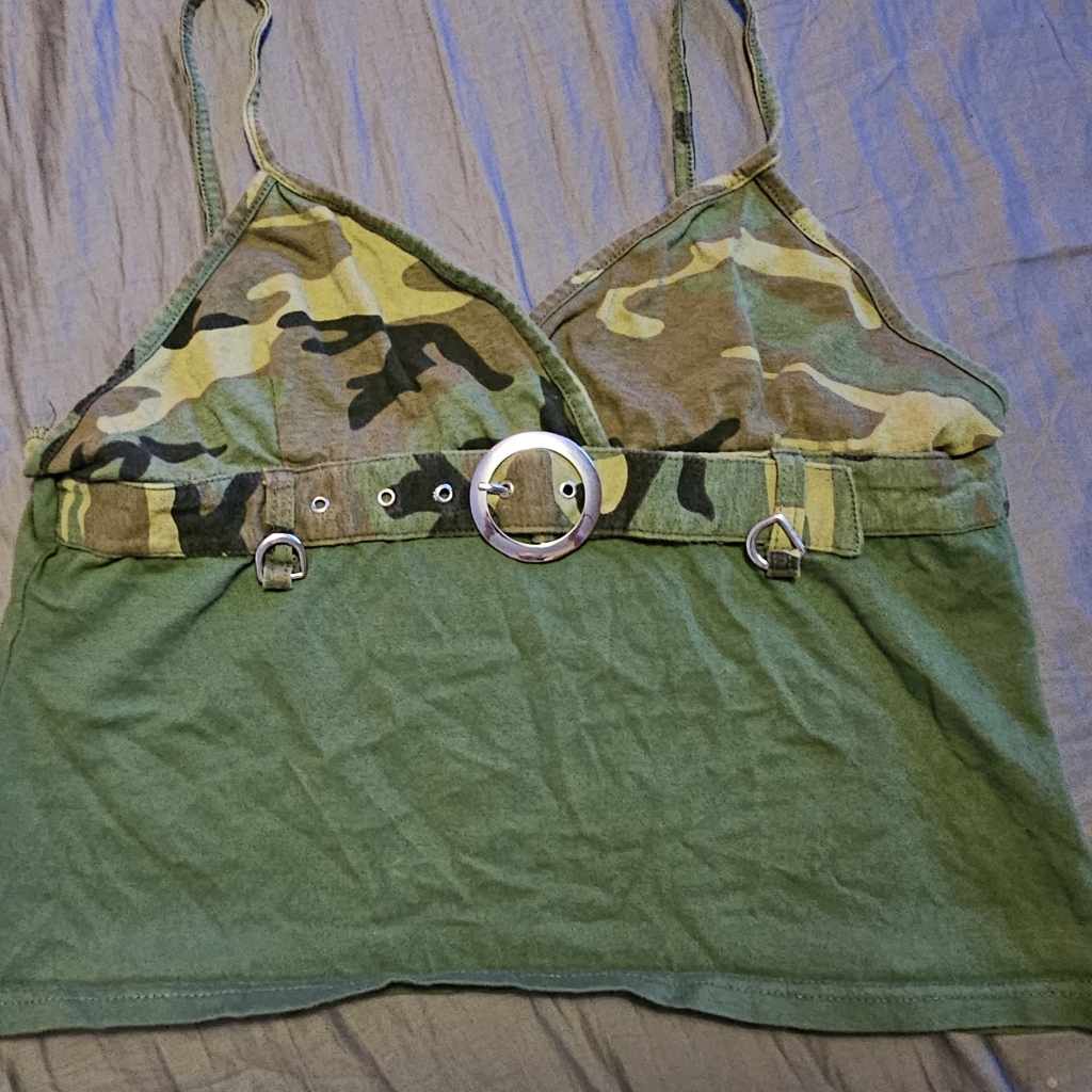 Camo Tank Top Size Xl